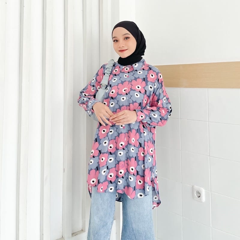 KIRANAOFFICIAL - ( COD ) PATERN TUNIK / TUNIK MOTIF KEKINIAN