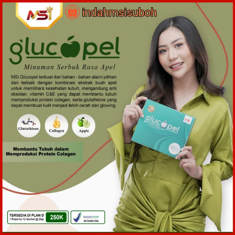 

NEW IMPROVEMENT GLUCOPEL MSI pemutih kulit original