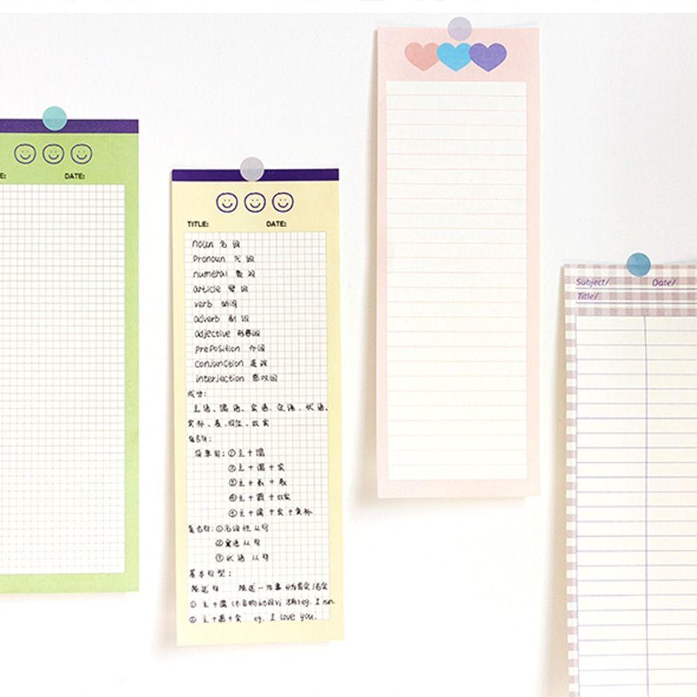 Mxbeauty Memo Paper Korea Kartun Nonviscous Scrapbooking Penebalan Pesan Notes