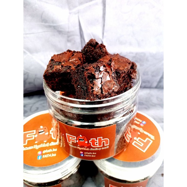 

brownies bites in jar