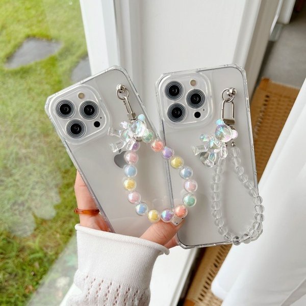 Case Plus Rantai Baby PAnda iPhone 12/12 Pro/12 ProMax/13/13 Pro/13 ProMax/14/14 Plus/14 Pro/14 ProM