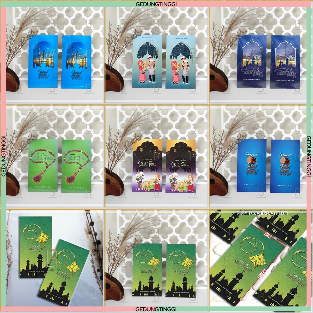 Amplop Angpao Angpau Ampau Ampao Tas Dompet Hang Tag Box Dus Kotak Thr Kartu Hampers Hamper Parcel Parsel Lebaran Idul Fitri Muslim Motif Karakter Aesthetic Aestetik Estetik Custom Nama Foto Anak Atm Jajan Snack Permen Lucu Unik Premium Panjang Murah 2023