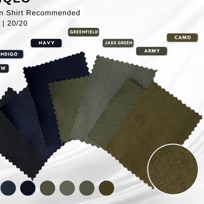 KAIN KATUN SOFT TWILL UNIQLO GARMENT