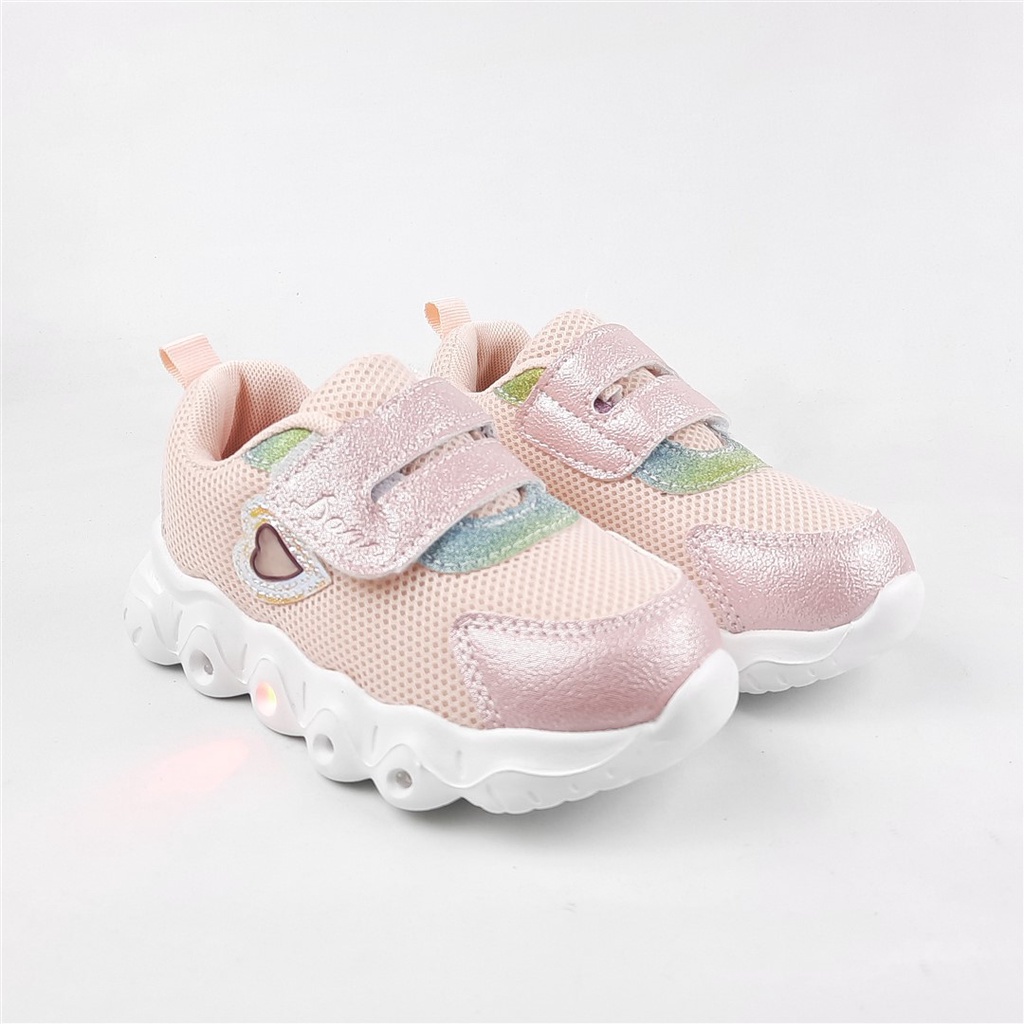 Sepatu Led sneakers anak perempuan Dans Merida 24-31