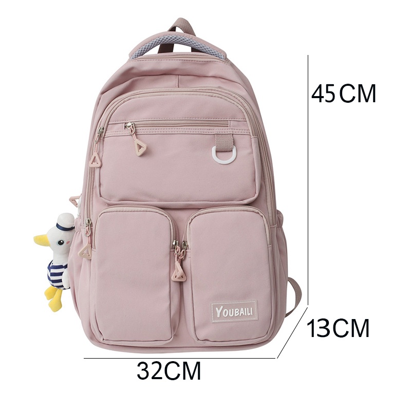 Diobrale - Tas Ransel My Bag Polos Terbaru 2021 Tas Ransel Anak Remaja Kekinian Fashion Korea