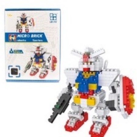 Robot Gundam Strike mainan lego brick anak mincraft gundam