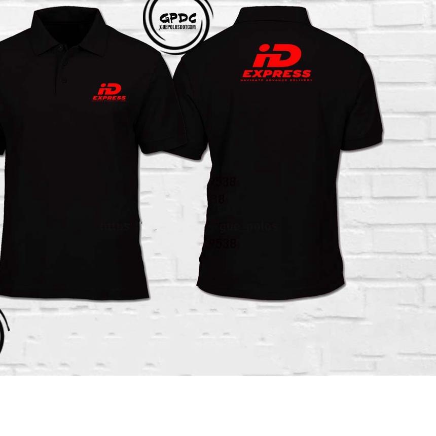 ➳ Poloshirt ID Express Eks Pengiriman - Polo Kurir ID Express - Kaos ID Express - Kaos Kerah ✥