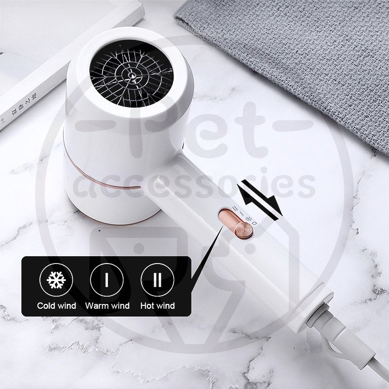 Pet Blower Grooming Hair Dryer Kucing Pengering Bulu Kucing Alat Pengering Bulu Kucing Grooming Hewan