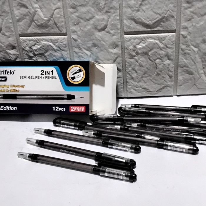 

&<&<&<&] Pen semigell + pensil 2 in 1 TF-262