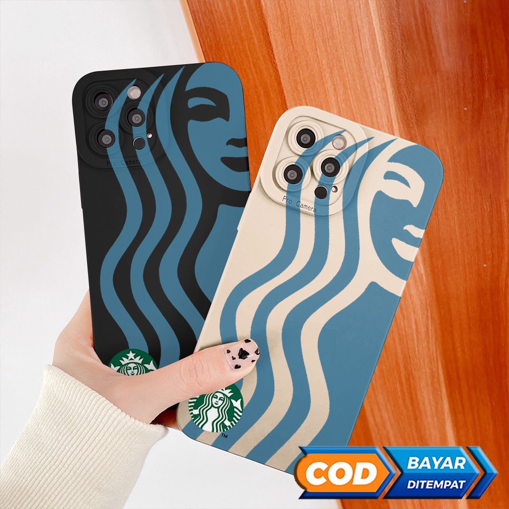 SBK - Softcase Pro Camera STARBUCKS Oppo A54 A16 A57 2022 A5S A15 A15S A3S A1K A95 A74 A53 A7 A11K A