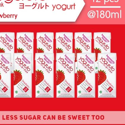 

☛ Yogurt Heavenly Blush Yoguruto Strawberry [12Px180ml] ❄