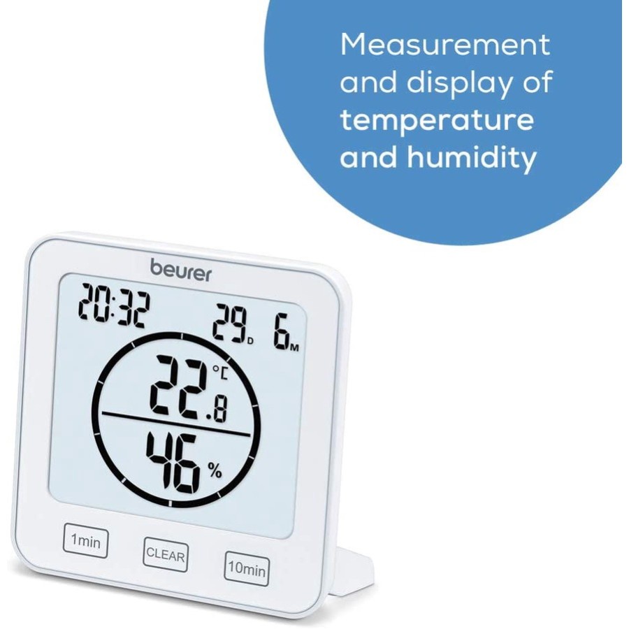 THERMO HYGROMETER HM 22 BEURER THERMOMETER