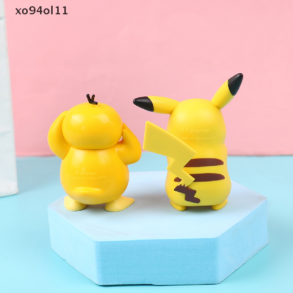 Xo Pokemon Pikachu Angka Boneka Kartun Anime Model Mainan Hadiah Ulang Tahun Anak OL