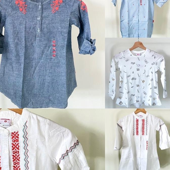 ֍ Cool Girl Blus Gamis Anak Perempuan Original Branded ♪