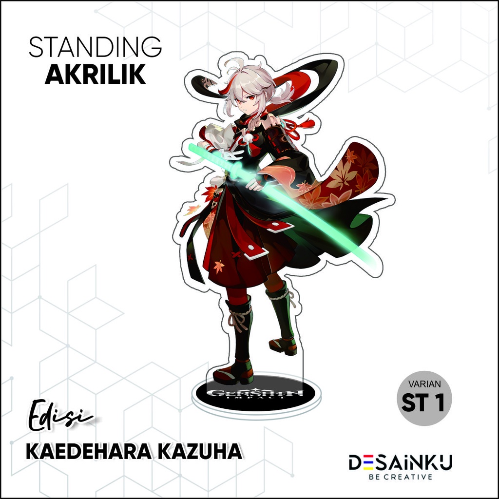 STANDEE / STAND FIGURE AKRILIK GENSHIN IMPACT EDISI KAZUHA