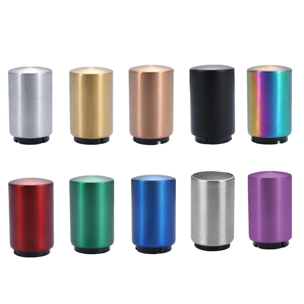 Pembuka Botol Otomatis Portable Push Down Dapat Tutup Minuman Pesta Dapur Pembuka Gadget Aksesoris Untuk Piknik Camping