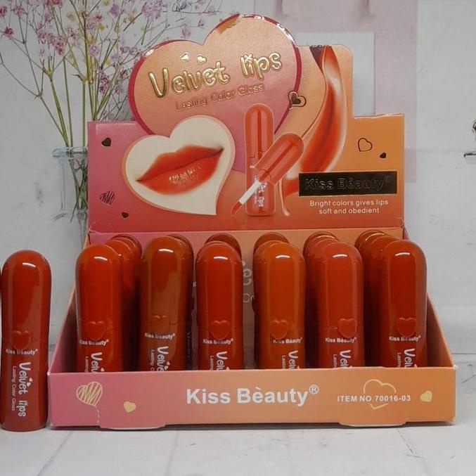 ● [LUSINAN] LIPGLOSS KISS BEAUTY SWEET KISS VELVET 3D ❊