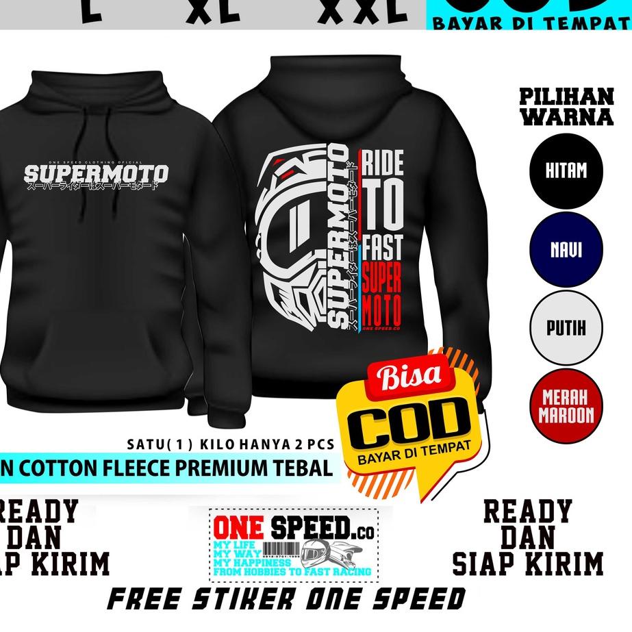 ☟ PROMO Sweater Hoodie Supermoto Trail KTM KLX CRF WR  Switer cowok Hudie  pria Swetshirt Distro Pre