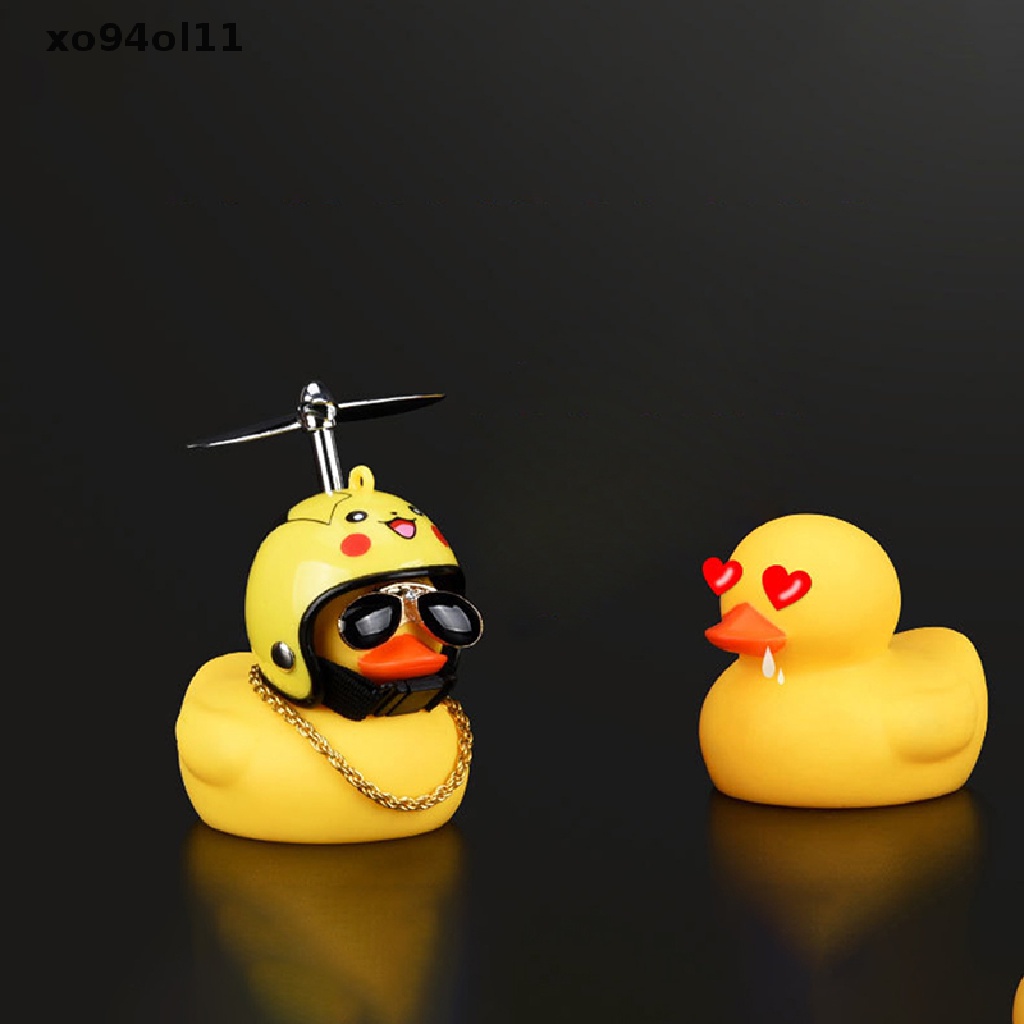 Xo Perabot Mobil Bebek Pemecah Gelombang Angin -mounted yellow duck OL