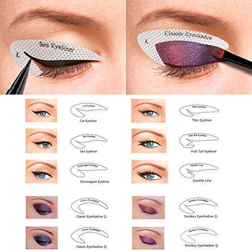 [ HARGA PROMO ]  QUICK MAKE-UP STENCIL STIKIES - Mempermudah Riasan Make-up