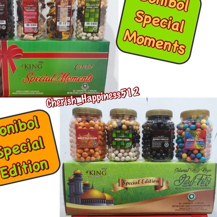 

☈ 1 Kotak 4 Toples D'KING Bonibol Special Moments, Special Edition & Bonibol Collection ☇