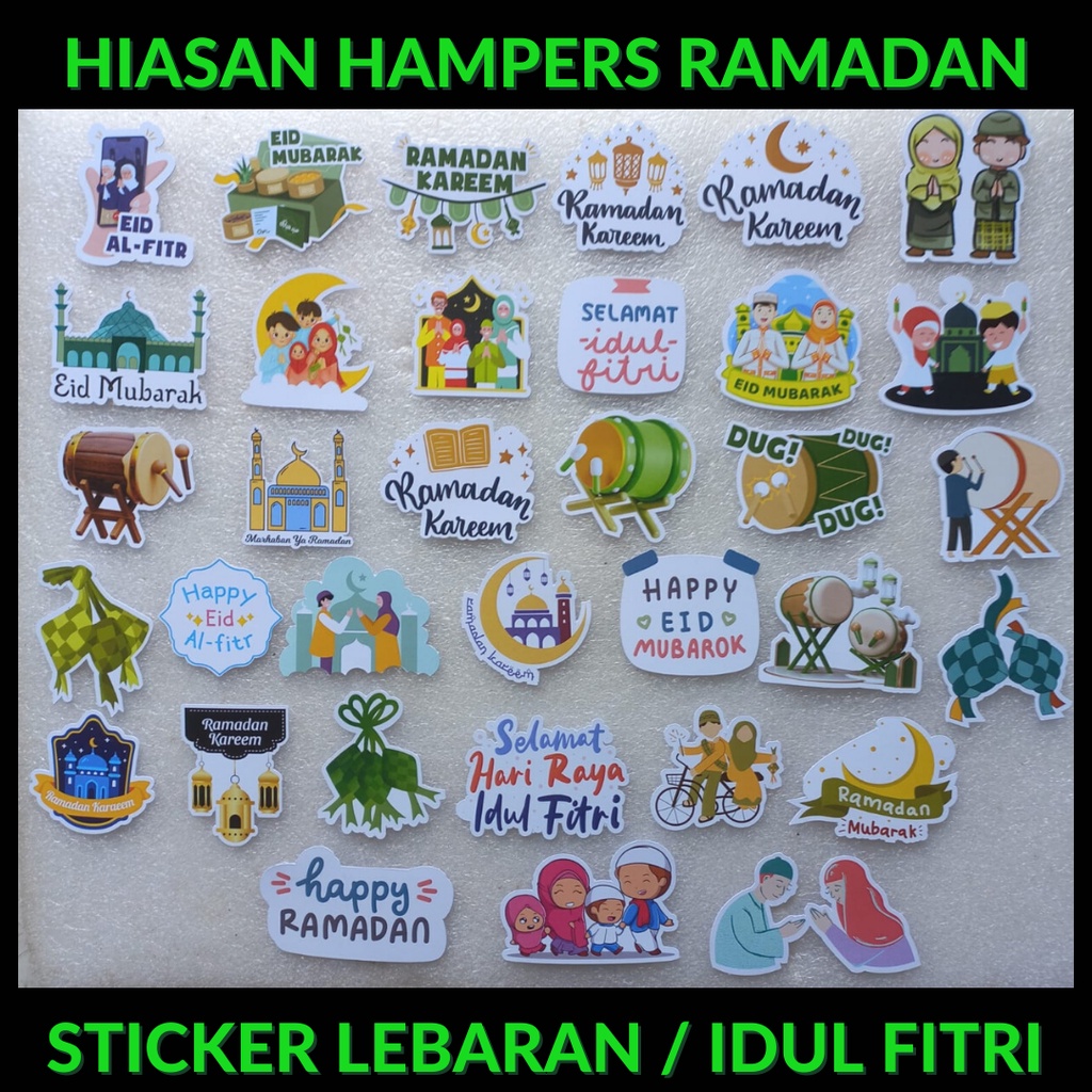 

Hiasan Hampers Lebaran Ramadan Idul Fitri Ukuran 5 cm