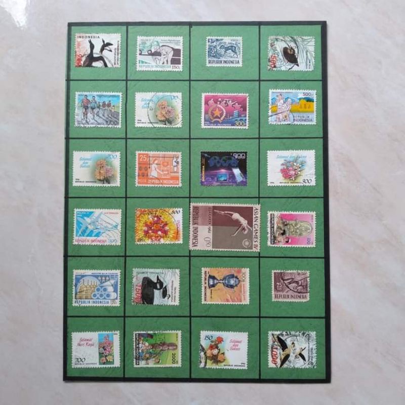 

Koleksi Prangko Indonesia Jadul Campur Set 24 Pcs - A12