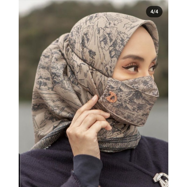 scarf zytadelia brienzer series aare preloved