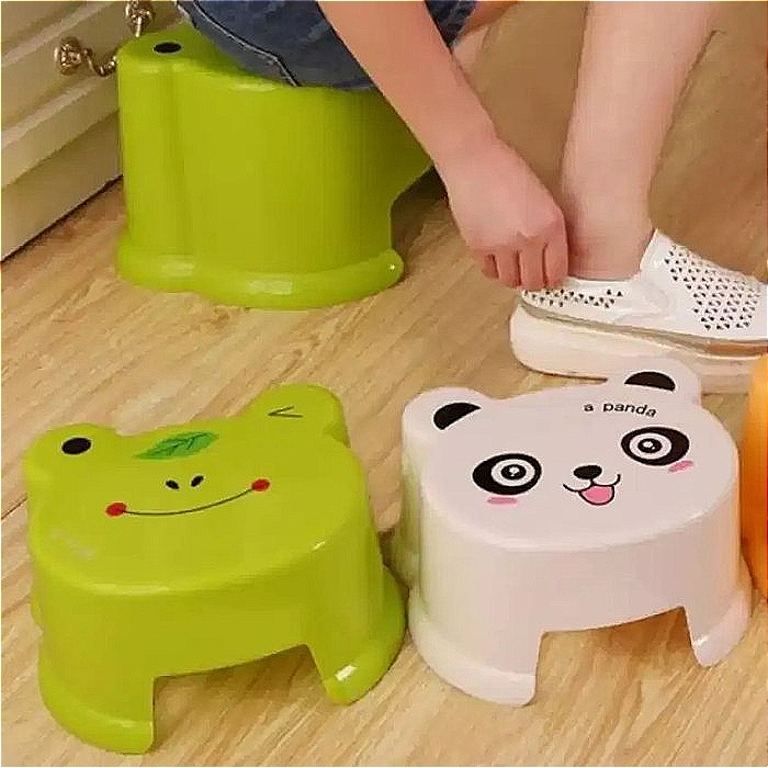 Kursi mini bangku Anak Karakter Animal KidChair Baby Duduk Plastik
