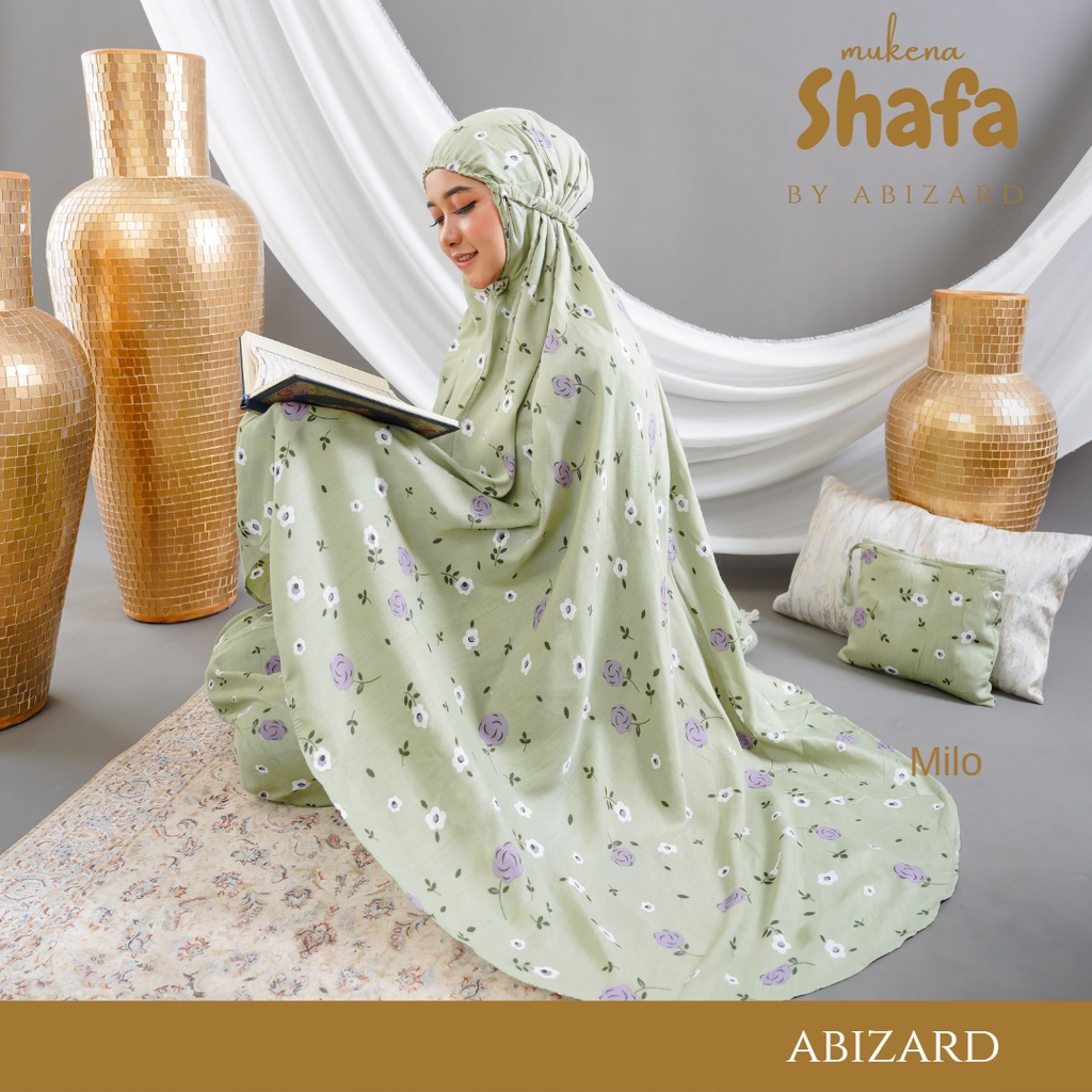 Abizard Mukena Rayon Bali Dewasa Termurah SALSABILA Ukuran Standart Jumbo