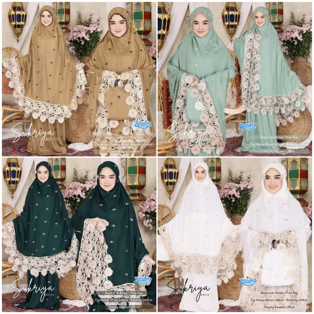 Mukena Sukriya by zaza store