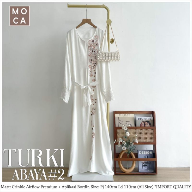 turki abaya#2 original product moca