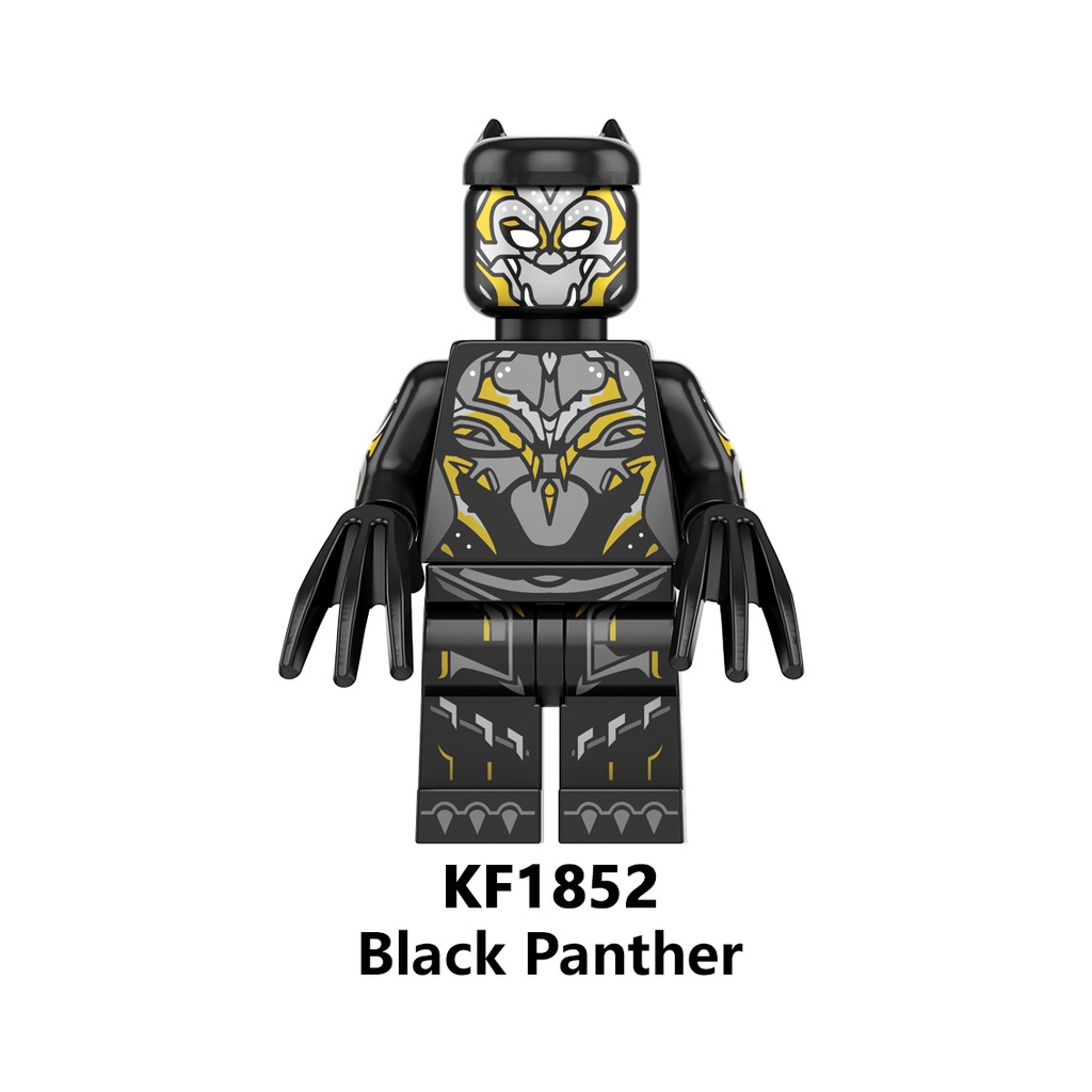 Blok Bangunan Minifigures Black Panther Wakanda Forever Shuri Nakia Riri Williams Mini Figure Mainan Hadiah KF6178