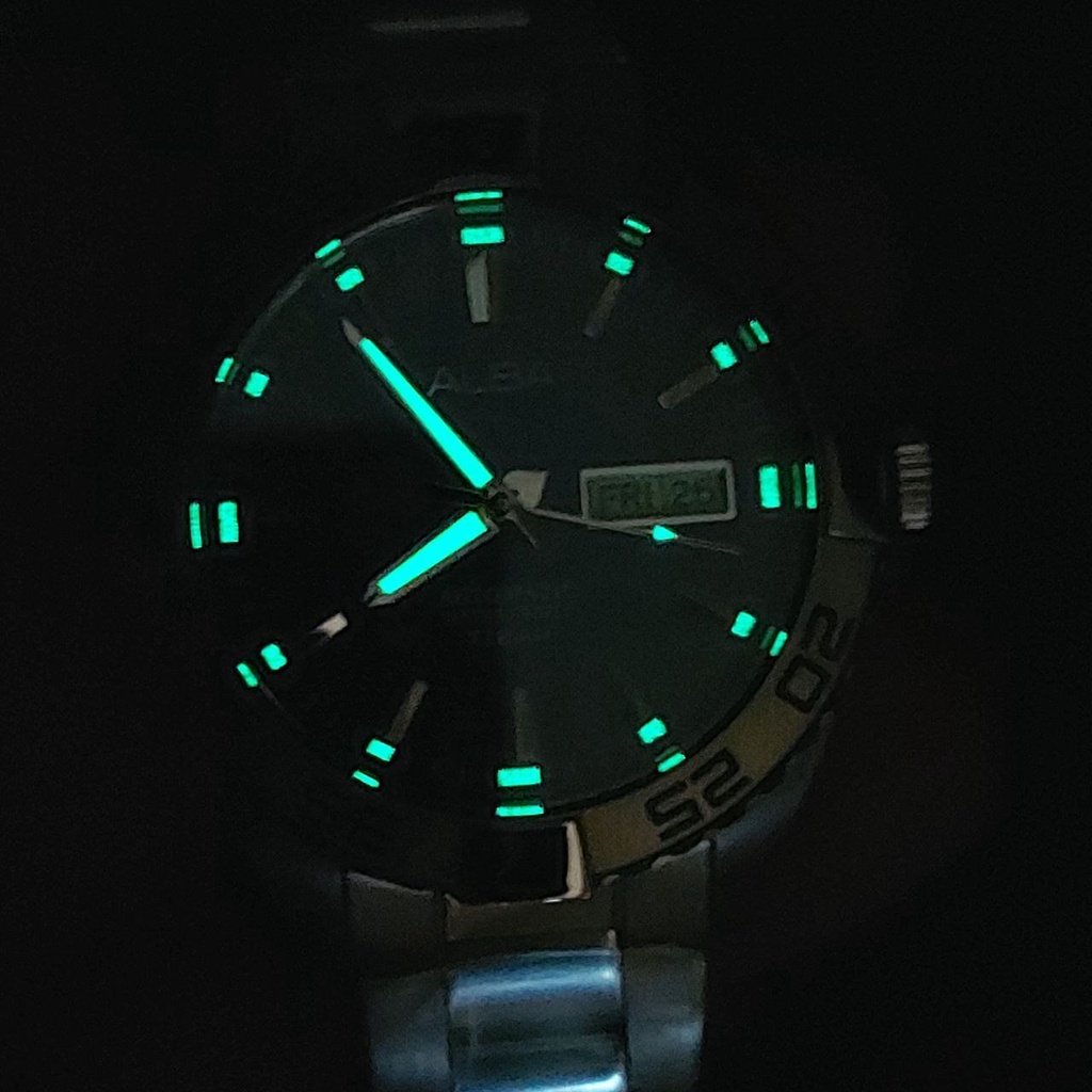 Alba Automatic AL4393X1 Blue Dial - Jam Tangan Pria AL4393