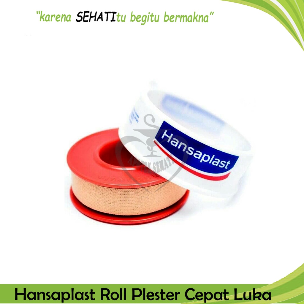 HANSAPLAST PLESTER ROLL KECIL 1.25CMX1M