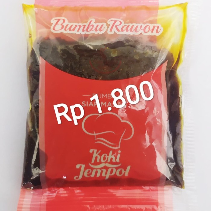 

Ready oke] KJ Bumbu Rawon