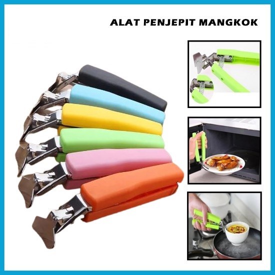 Penjepit Panci Mangkok Piring Anti Panas / Alat Penjepit Makanan Panas