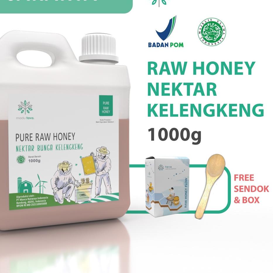 

۞ Murni Asli Tava Nektar Kelengkeng 1kg Grade A 100% Alami Pure Natural Raw Honey ☇