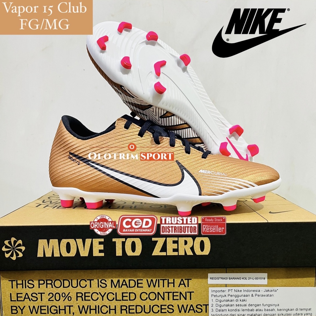 Sepatu Bola Sepak Bola Nike Mercurial Vapor 15 Club FG