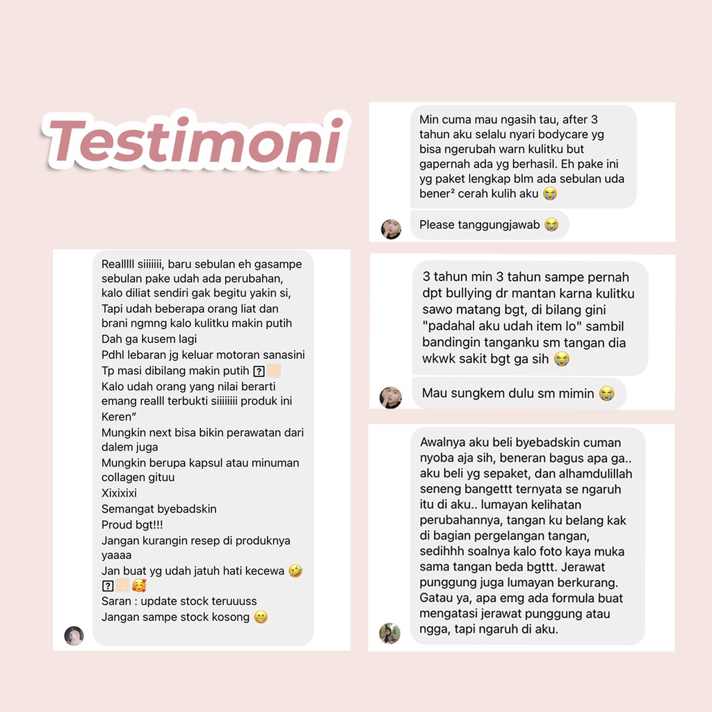 Byebadskin Peeling Spray - Perontok Daki