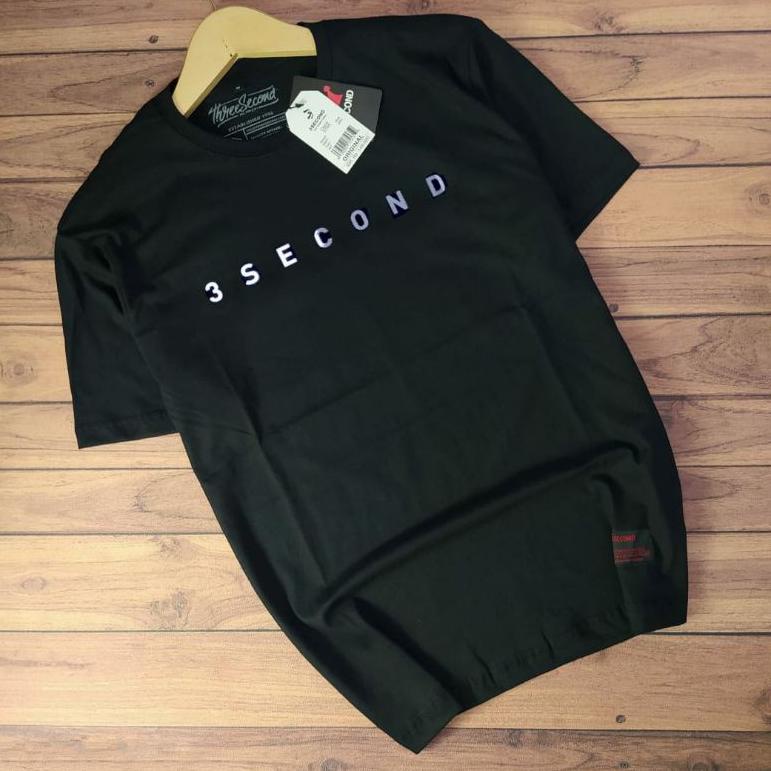 TERMURAH Kaos three second lengan pendek