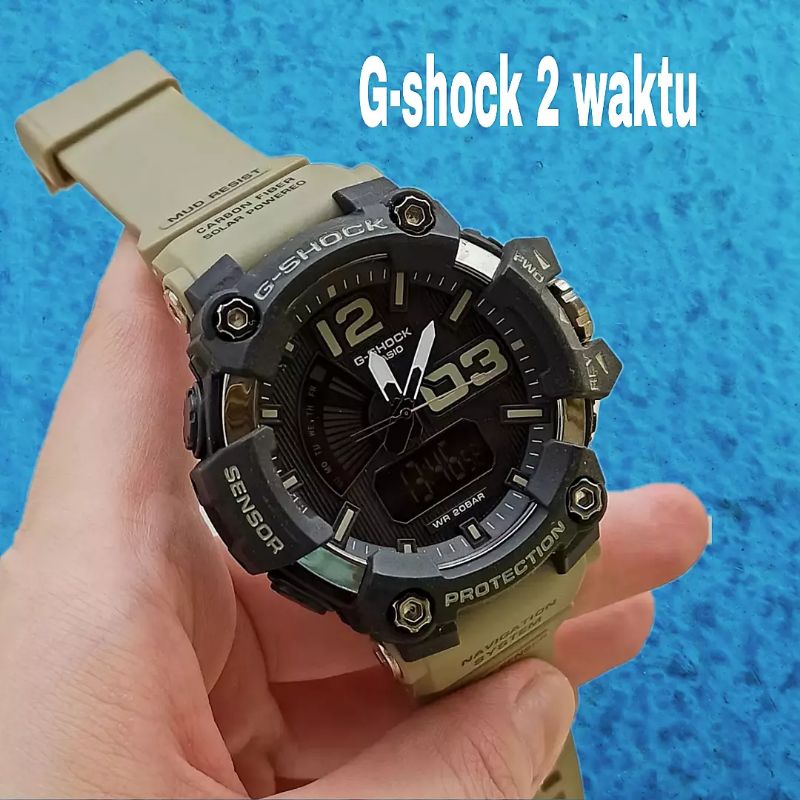 Jam G-shock  - 2 waktu