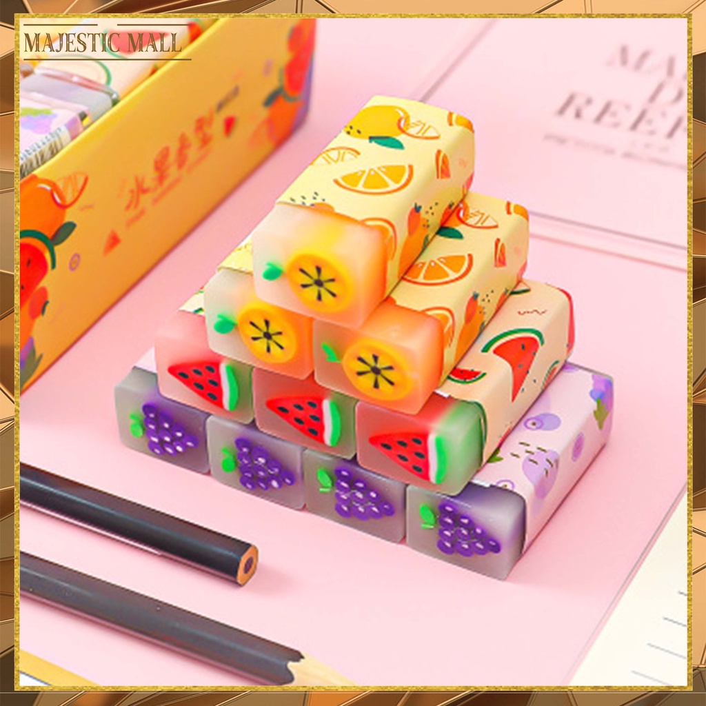 

® Penghapus Pensil Motif Buah Fruits Eraser Import COD