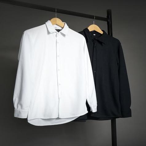 CHEKOUT Padison Kemeja Lacoste Pria panjang // Kemeja kerja // Kemeja Kasual // Kemeja panjang // Ke