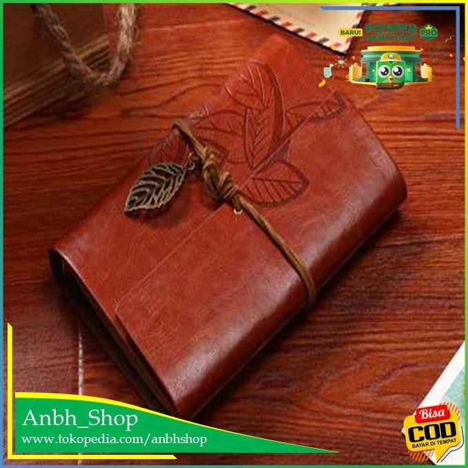 

Agenda Planner Kerja / Buku Catatan Cover Kulit Retro / Binder Note