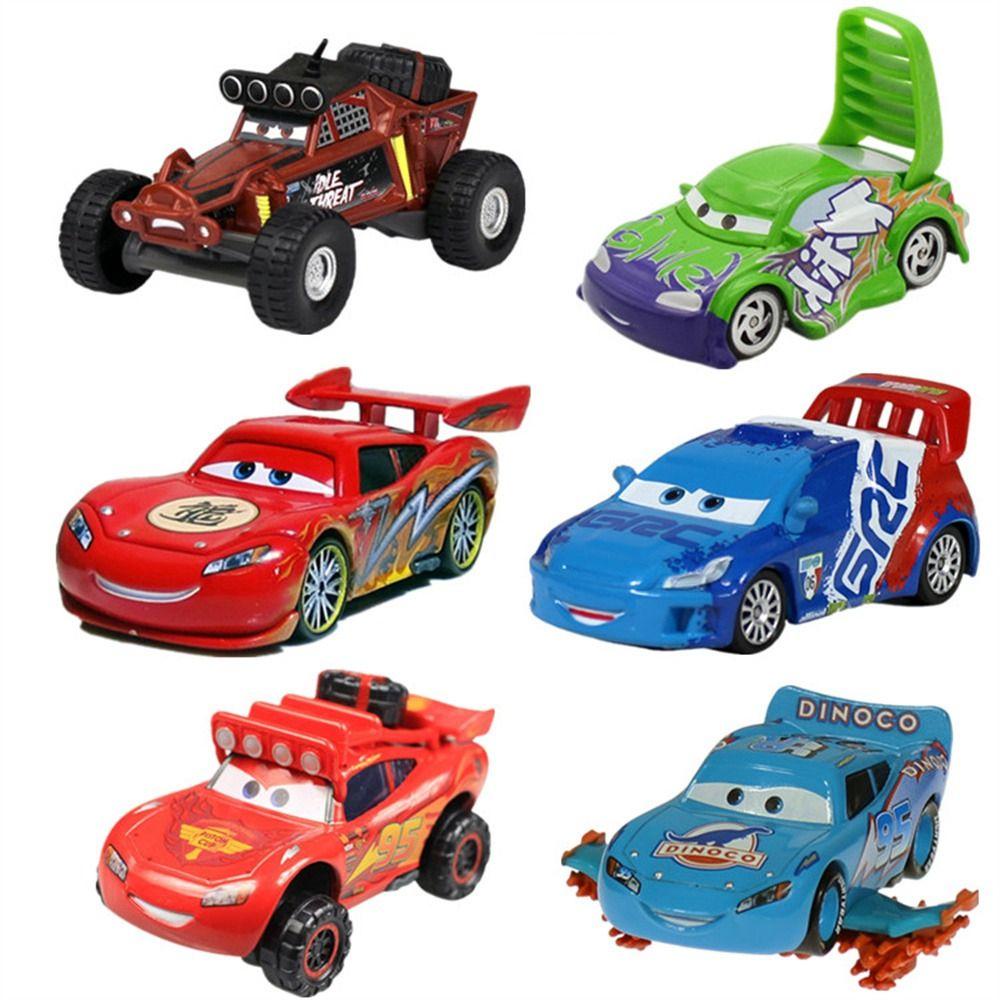 SKJK   Pixar Cars Hadiah Natal Mainan Anak Mater Ramirez Jackson McQueen Model Mobil