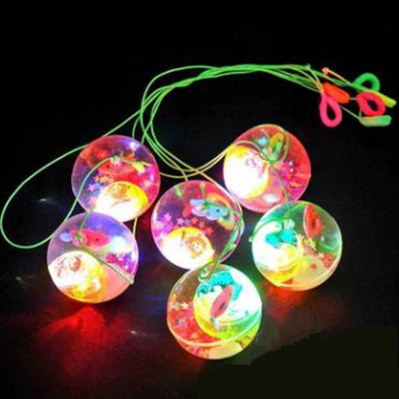 Mainan Viral Lato Lato Lampu LED Glowing Bouncey Ball Latto Latto Murah Matic Colorful Flash Jumping Ball Luminous Anak Tok Tok Mainan