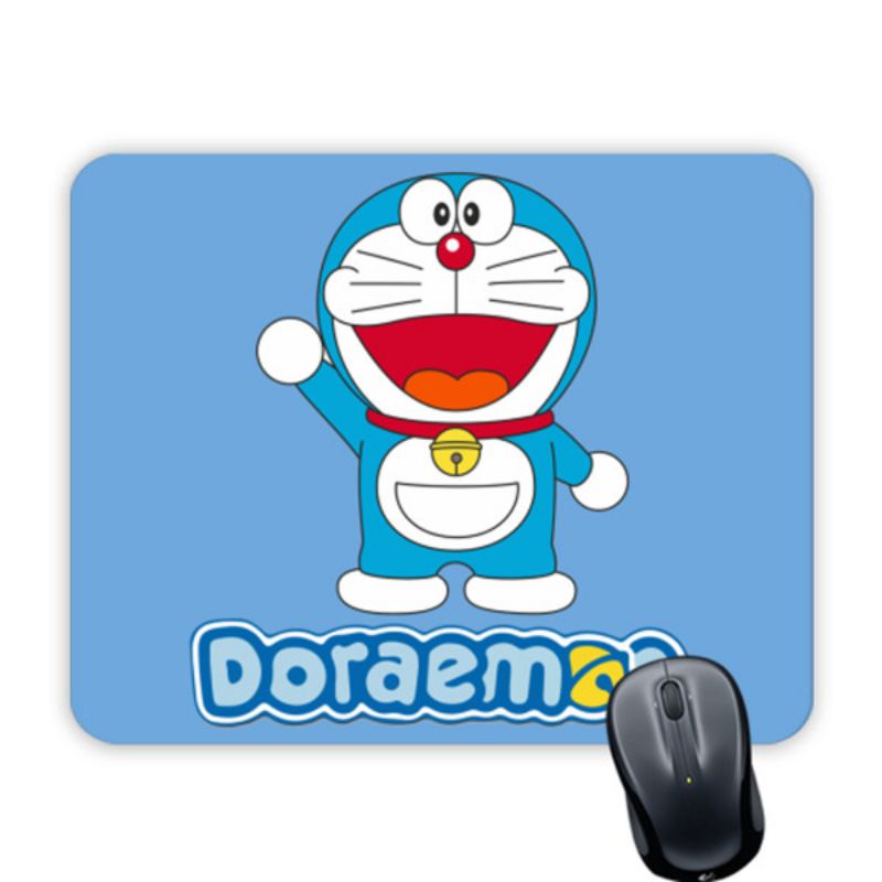 Doraemon Mouse Pad Alas Mouse Custom