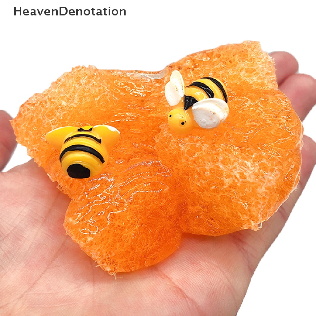 [HeavenDenotation] 60ml Honeybee Mixing Cloud Slime Wangi Stress Anak Clay Mainan Perlengkapan DIY HDV