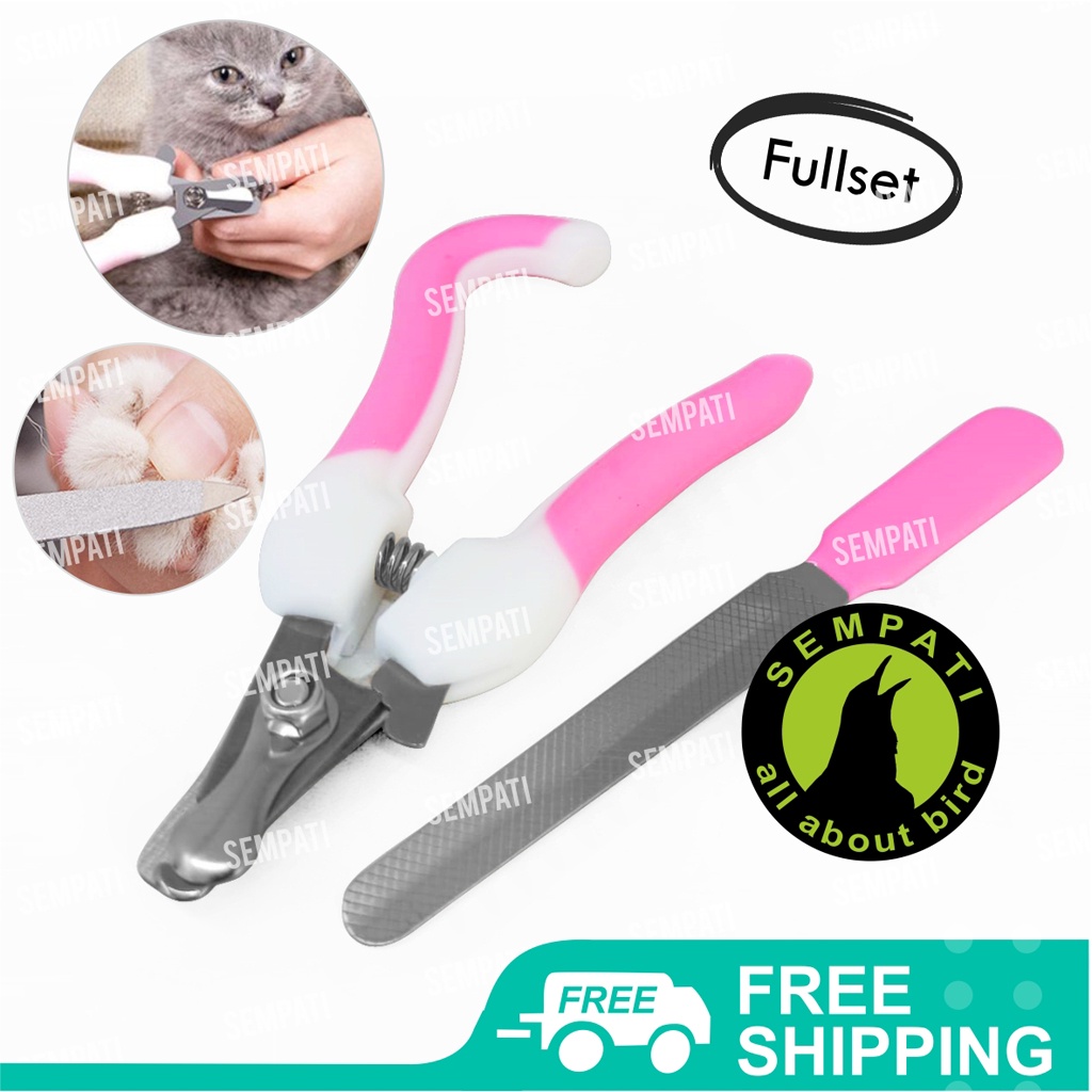 Gunting Kuku Kucing Anjing - Alat Pemotong Kuku Hewan Pet Nail Clipper